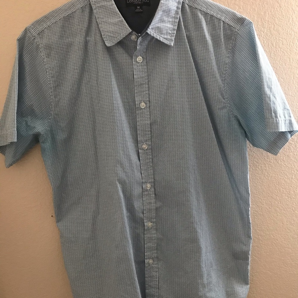 London Fog Button Up Dress Shirt